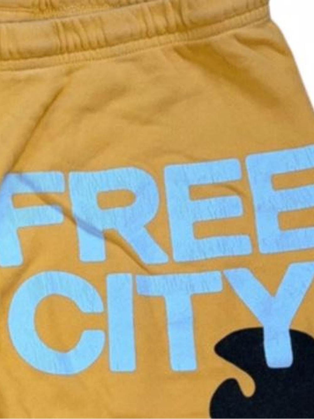Free City sweatpants in yellow
